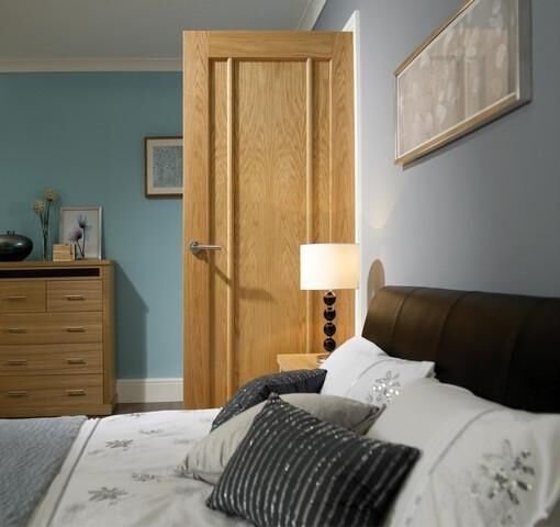 LPD Internal Oak Lincoln 3 Panel Fire Door LPD Internal Oak Lincoln 3 Panel Fire Door