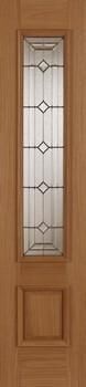 Mendes External Oak Empress Sidelight Mendes External Oak Empress Sidelight