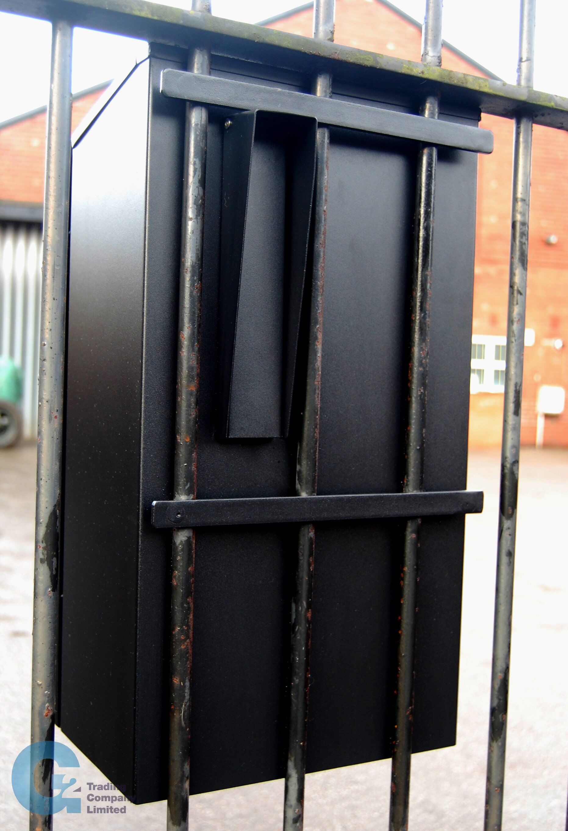 G2 By Sterling Secure Railing and Gate Post Box in Black G2 By Sterling Secure Railing and Gate Post Box in Black