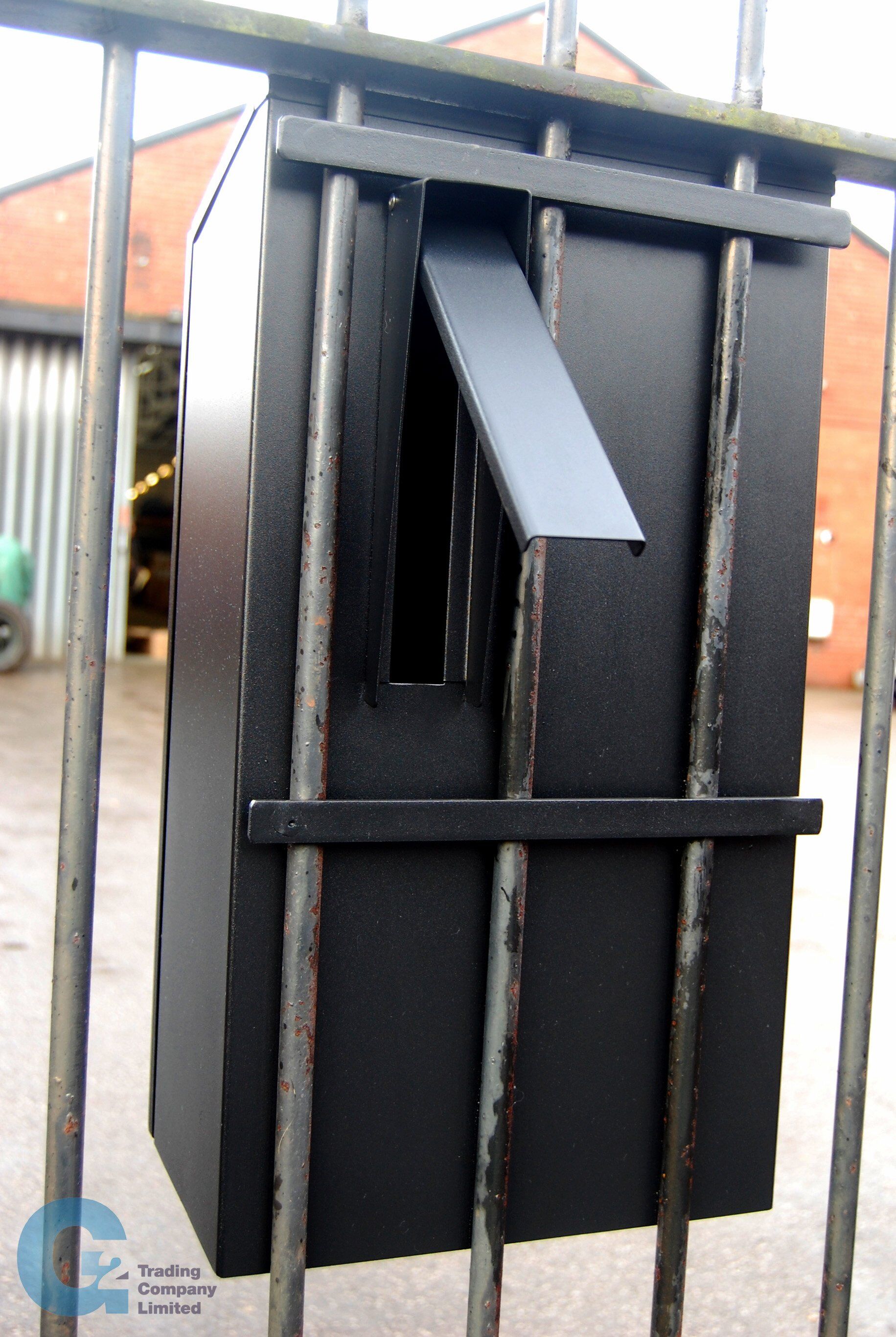 G2 By Sterling Secure Railing and Gate Post Box in Black G2 By Sterling Secure Railing and Gate Post Box in Black