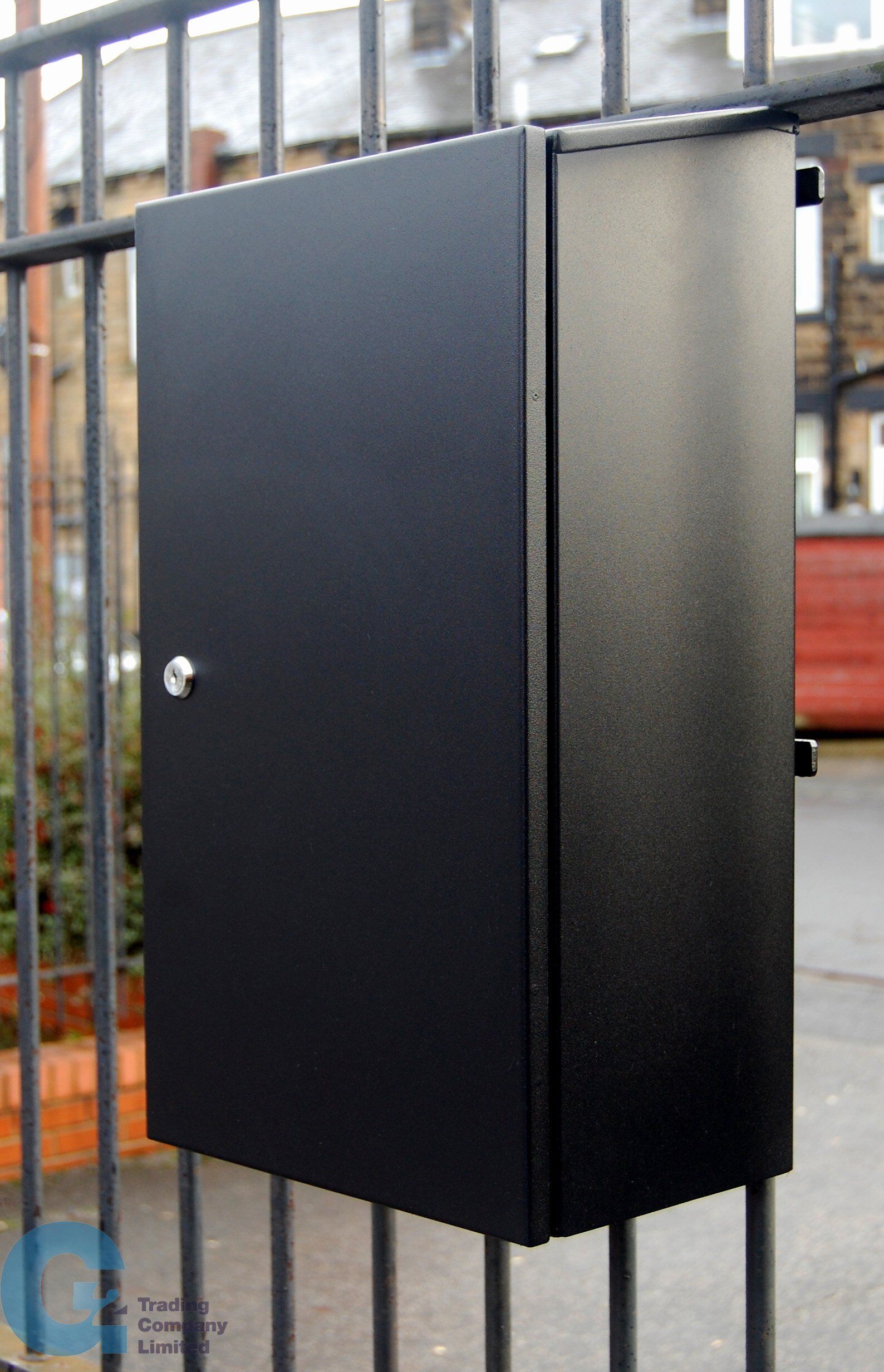 G2 By Sterling Secure Railing and Gate Post Box in Black G2 By Sterling Secure Railing and Gate Post Box in Black