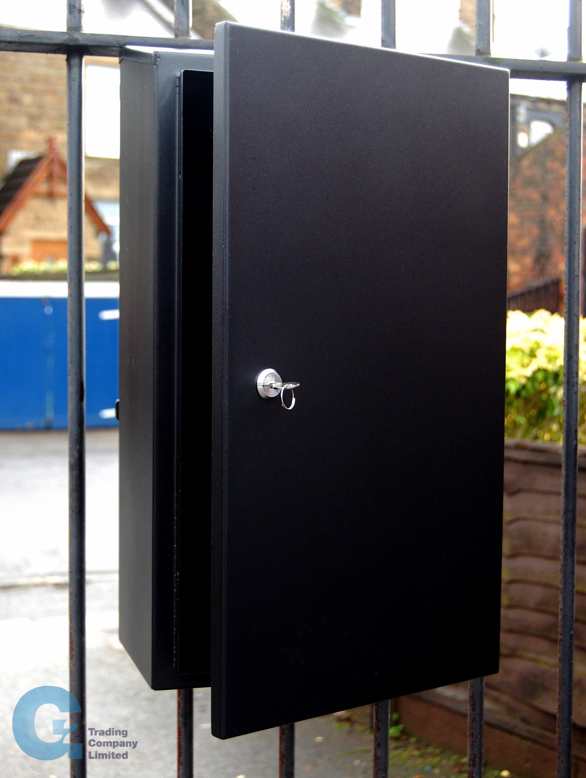 G2 By Sterling Secure Railing and Gate Post Box in Black G2 By Sterling Secure Railing and Gate Post Box in Black