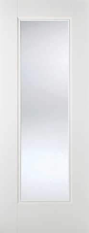 LPD Internal Eindhoven 1 Light Glazed White Primed Door LPD Internal Eindhoven 1 Light Glazed White Primed Door