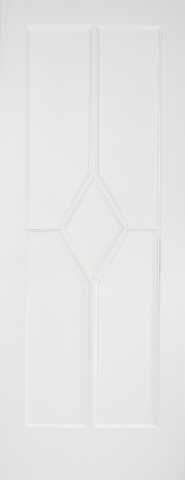 LPD Internal Reims 5 Panel White Prime Plus Door