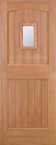 LPD External M&T Hardwood Stable 1 Light Clear Glazed Door LPD External M&T Hardwood Stable 1 Light Clear Glazed Door