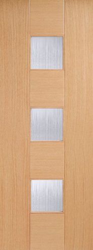 LPD Internal Oak Catalonia Glazed Door