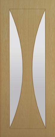 Deanta Sorrento Prefinished Oak Glazed Internal Door