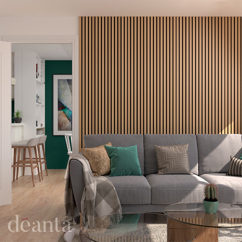 Déanta Immerse Pre-Finished Oak Acoustic Panelling