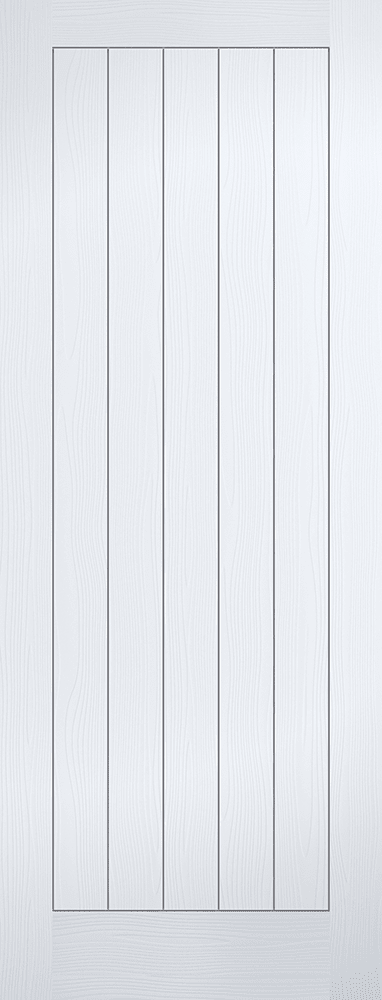 LPD White Textured Mexicano Door