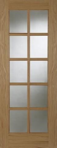 Mendes Internal Oak 10 Light Door