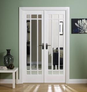 LPD Internal White Manhattan Room Divider Set