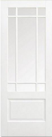 LPD Internal Downham Clear Bevelled Glass Prime Plus Door