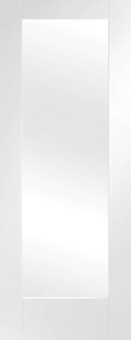 XL Joinery Internal Solid White Primed Pattern 10 with Obscure Glass Door