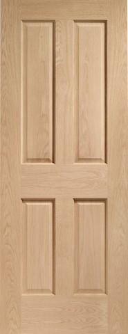 XL Joinery Internal Oak Pre-Finished Victorian 4 Panel Door