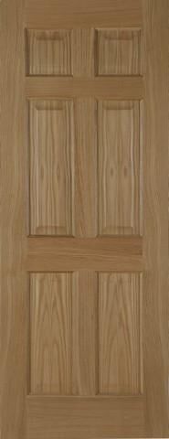 Mendes Internal Oak 6 Panel Fire Door