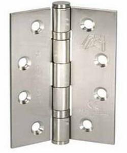 Atlantic Handles Fire Door Ball Bearing Pair of Hinges in a Stainless Steel Finish
