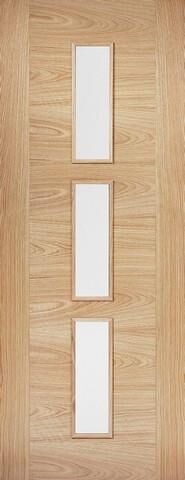 LPD Internal Oak Sofia Glazed Door