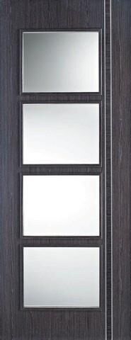 LPD Internal Ash Grey Zanzibar Door Glazed Door