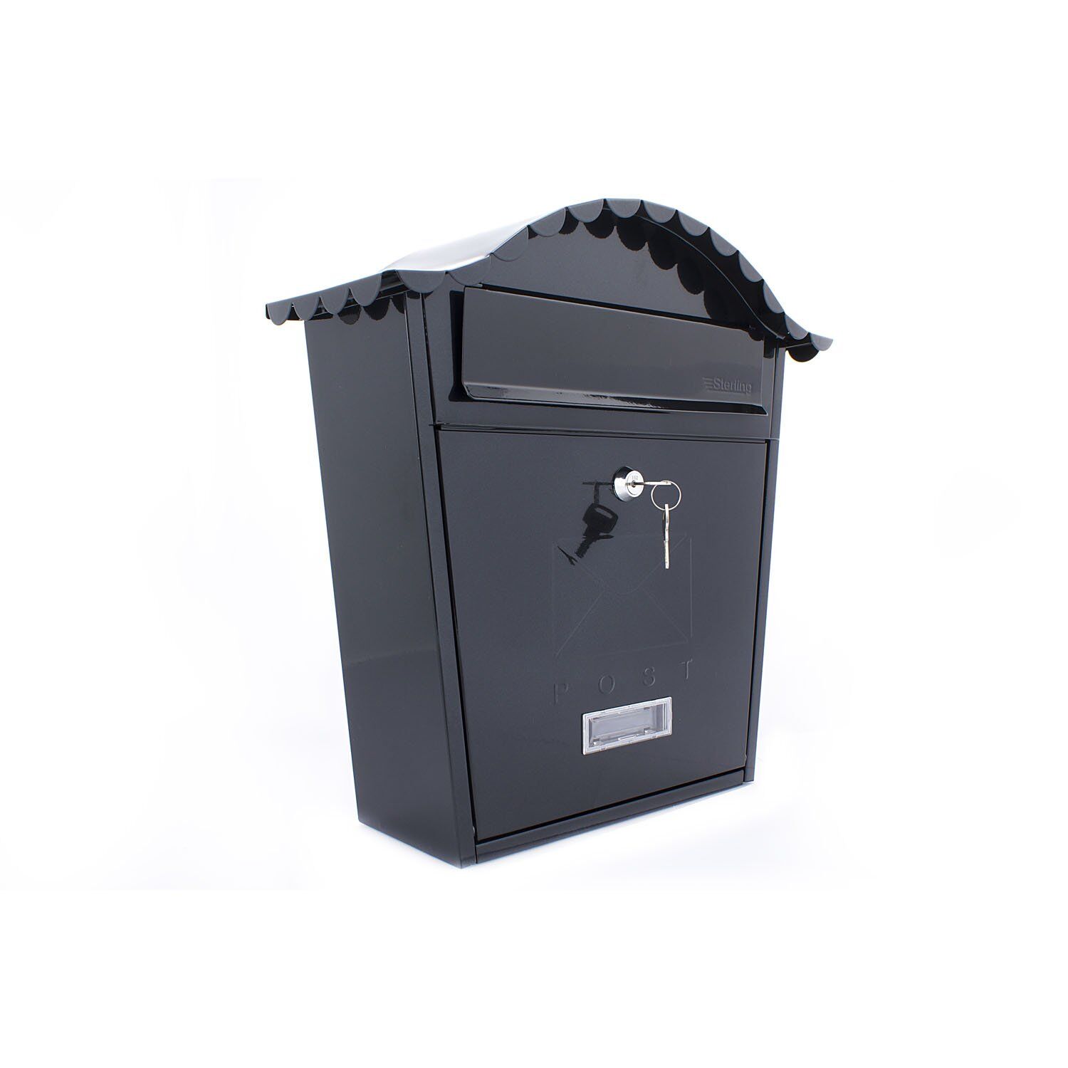 Sterling Post Box MB01 in Black