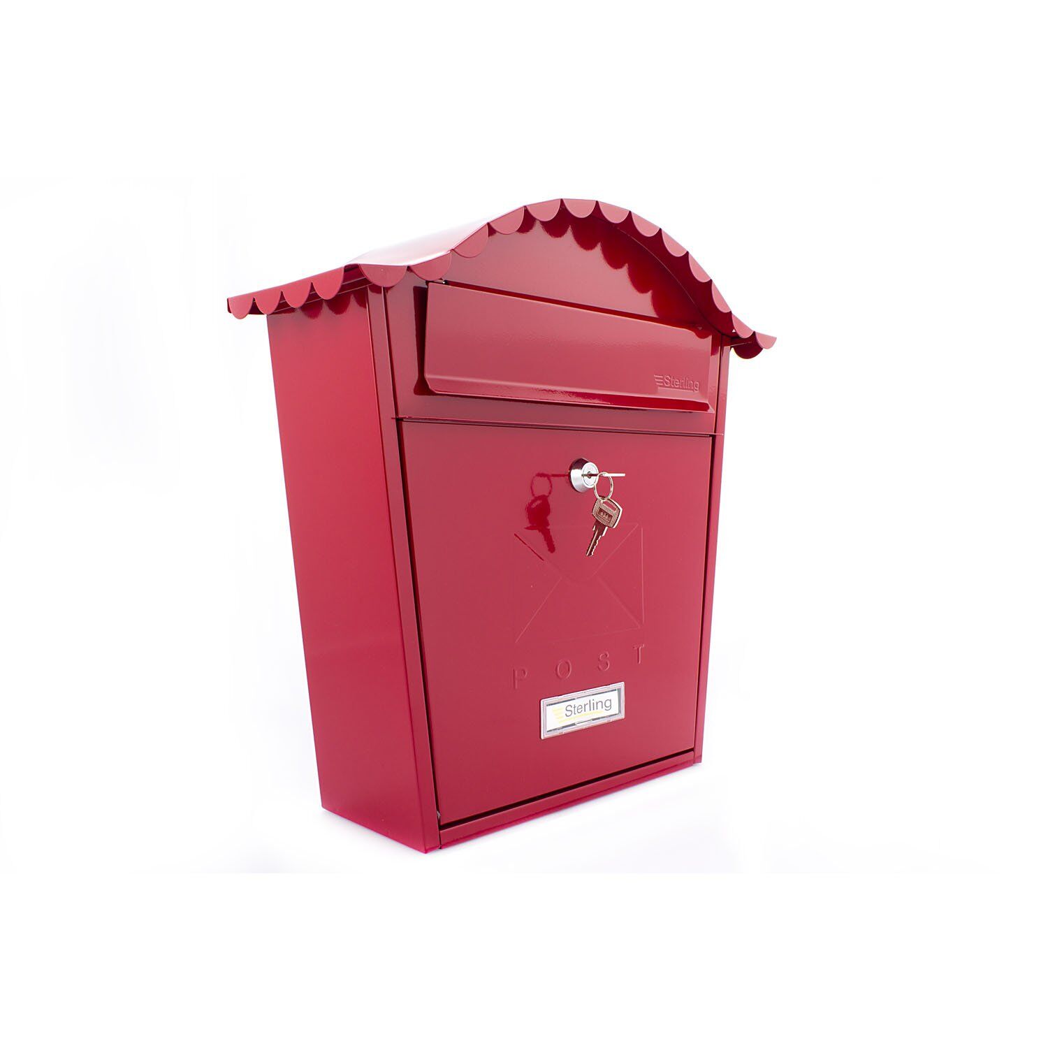 Sterling Post Box MB01 in Red