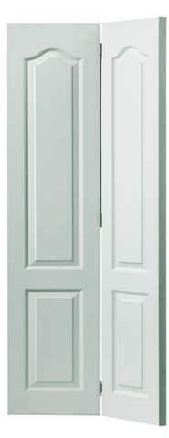 JB Kind Internal White Classique Grained Bi-Fold Door