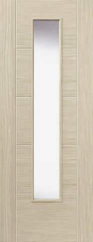 JB Kind Internal Ivory Clear Glazed Door