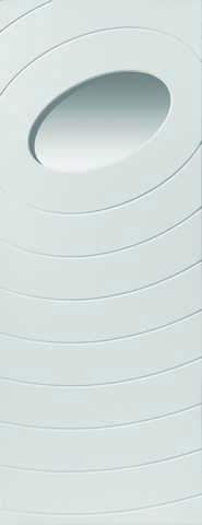 JB Kind Internal White Oriole Glazed Door