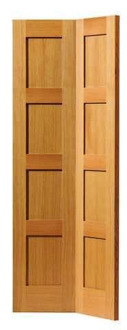 JB Kind Internal Oak Snowdon Unfinished Bi-Fold Door