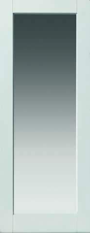 JB Kind Internal White Tobago Glazed Fire Door