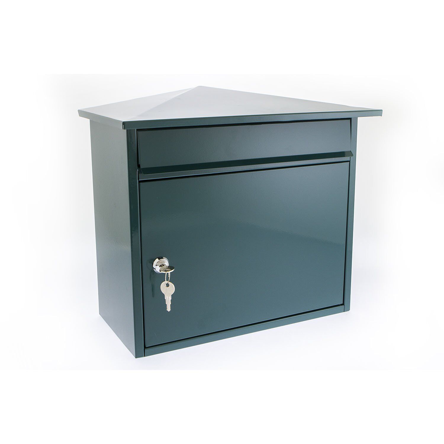 G2 By Sterling Mersey Post Box in Green G2 By Sterling Mersey Post Box in Green