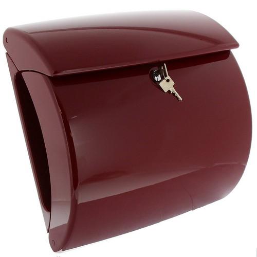Burg-Wachter Piano 886 M Post Box in Merlot