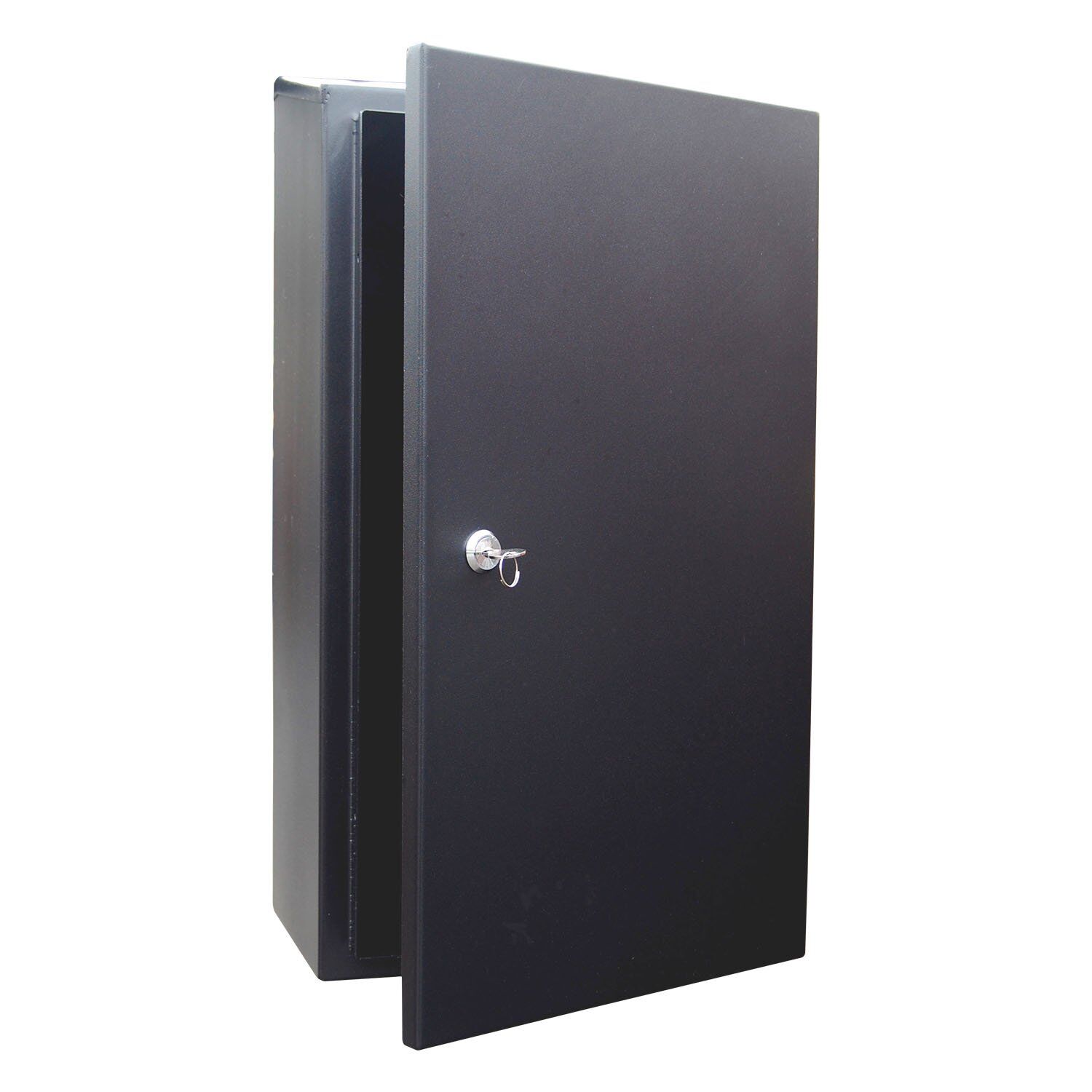 G2 By Sterling Secure Railing and Gate Post Box in Black