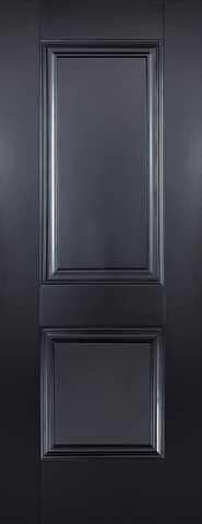LPD Internal Black Arnhem 2 Panel Primed Door