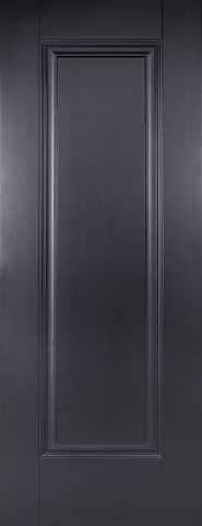 LPD Internal Black Eindhoven 1 Panel Primed Fire Door