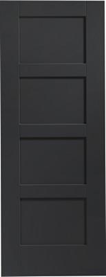 XL Joinery Pre-Finishing Colours 'Cosmos Black' for White Primed Doors