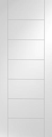XL Joinery Internal Solid White Primed Palermo Door