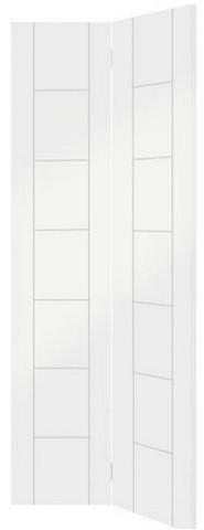 XL Joinery Internal Solid White Primed Palermo Bi-Fold Door