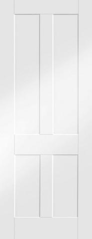 XL Joinery Internal White Primed Victorian Shaker Fire Door