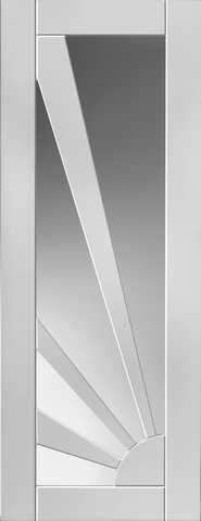 JB Kind Internal White Aurora Glazed Door