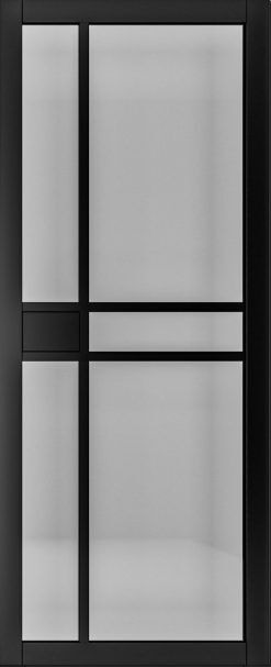 Deanta Urban Industrial Dalston Internal Door with Tinted Glass