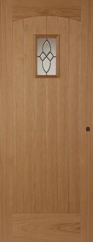 Mendes External Oak Cottage Lead Door Mendes External Oak Cottage Lead Door