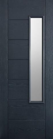 LPD External GRP Grey Newbury Glazed Door LPD External GRP Grey Newbury Glazed Door