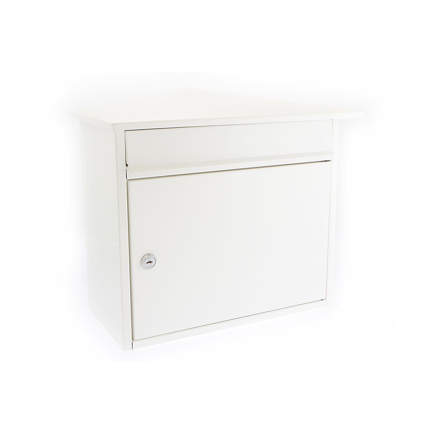 G2 By Sterling Mersey Post Box in White G2 By Sterling Mersey Post Box in White