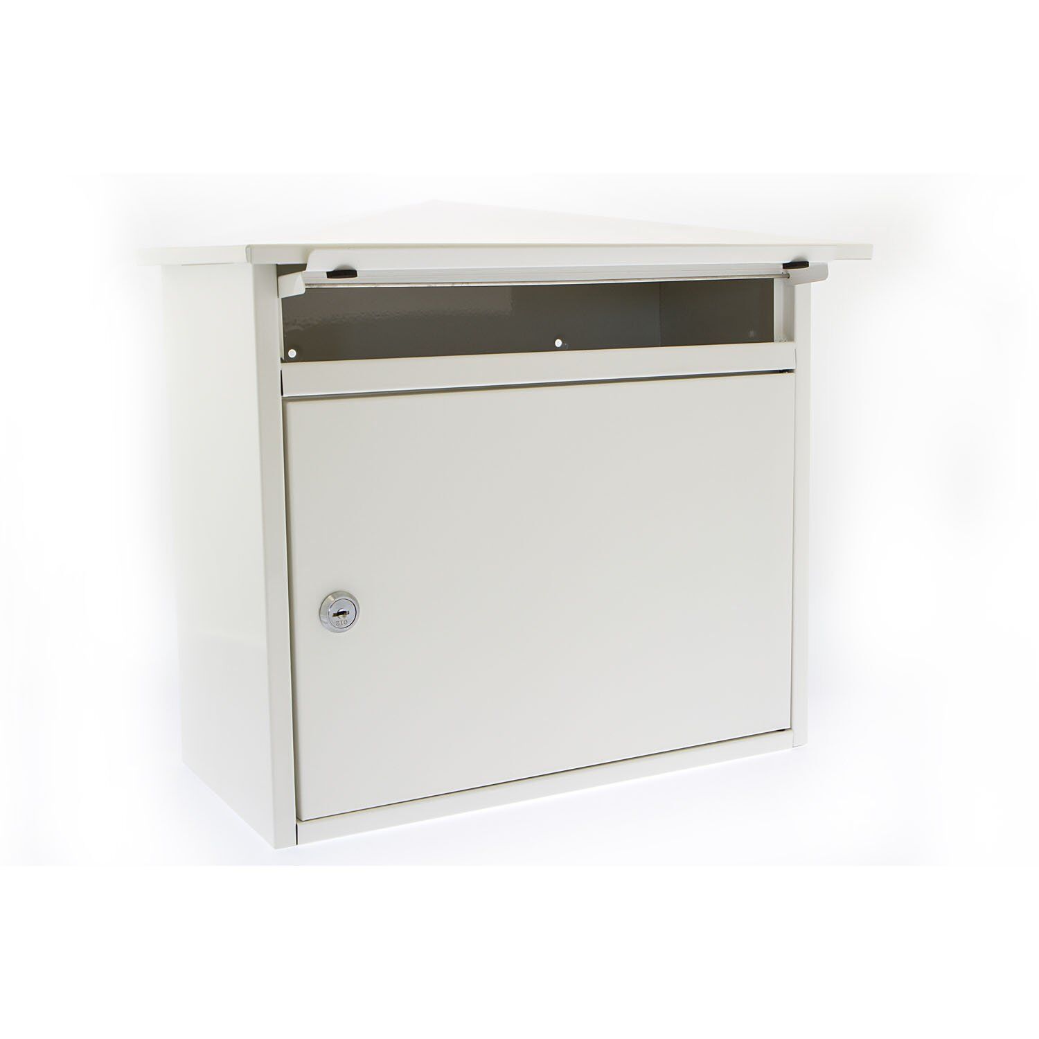 G2 By Sterling Mersey Post Box in White G2 By Sterling Mersey Post Box in White