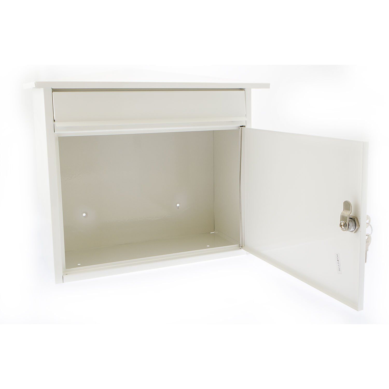 G2 By Sterling Mersey Post Box in White G2 By Sterling Mersey Post Box in White