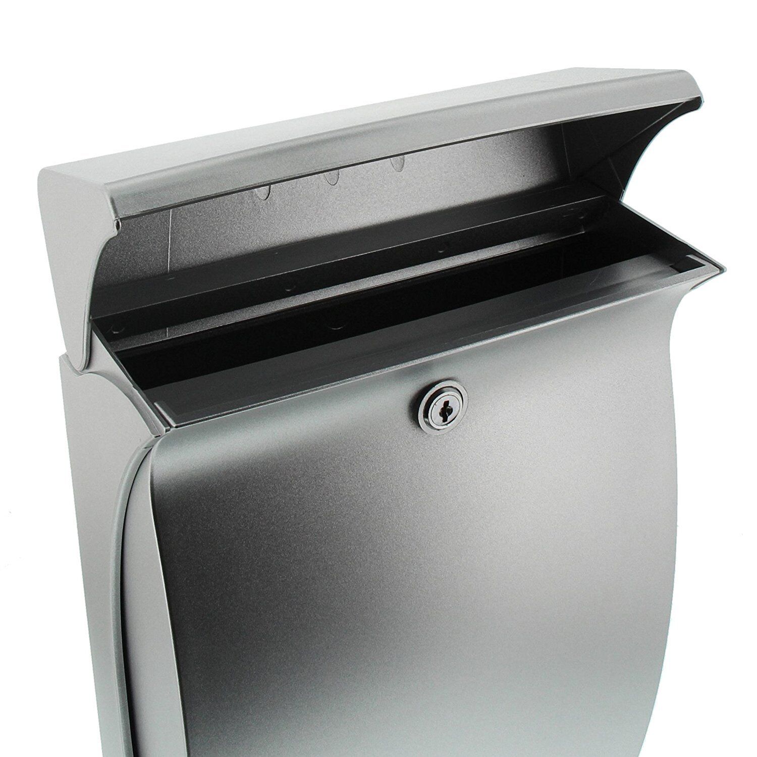 Burg-Wachter Swing 4906 Si Post Box in Silver Burg-Wachter Swing 4906 Si Post Box in Silver
