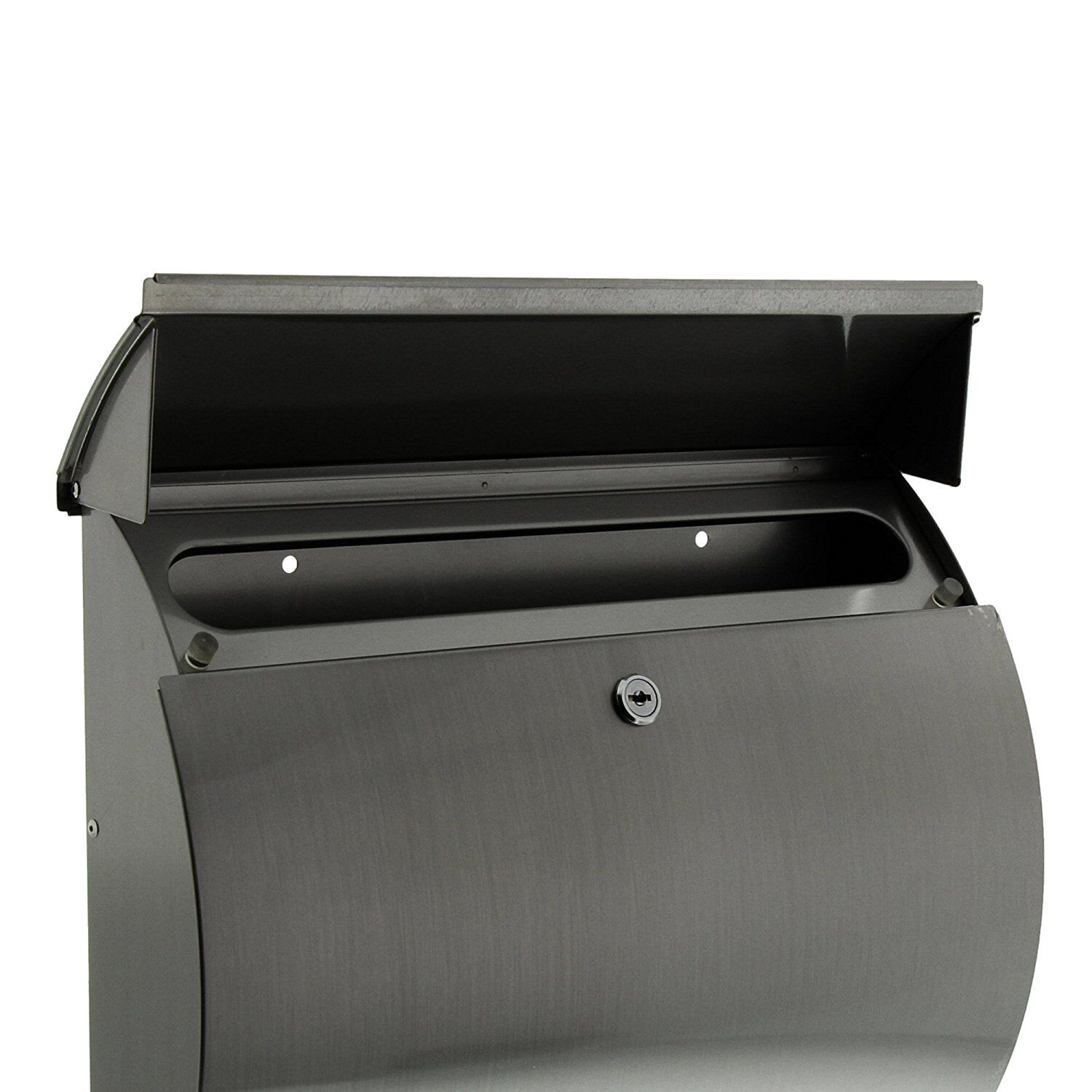 Burg-Wachter Toscana 3856 Ni Post Box in Stainless Steel Burg-Wachter Toscana 3856 Ni Post Box in Stainless Steel