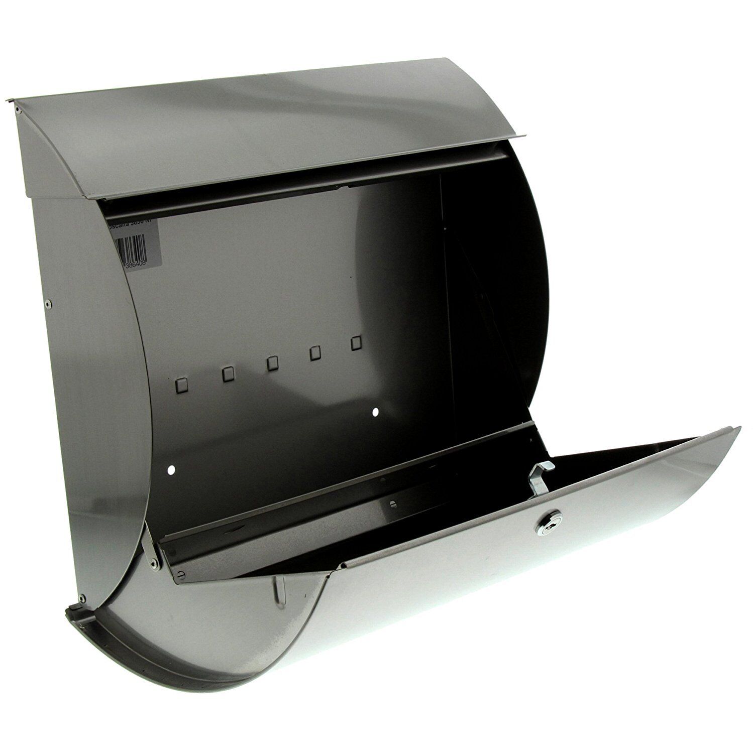 Burg-Wachter Toscana 3856 Ni Post Box in Stainless Steel Burg-Wachter Toscana 3856 Ni Post Box in Stainless Steel