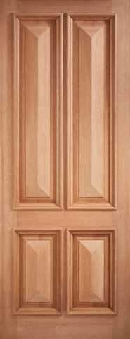 LPD External M&T Islington 4 Panel Hardwood Door LPD External M&T Islington 4 Panel Hardwood Door